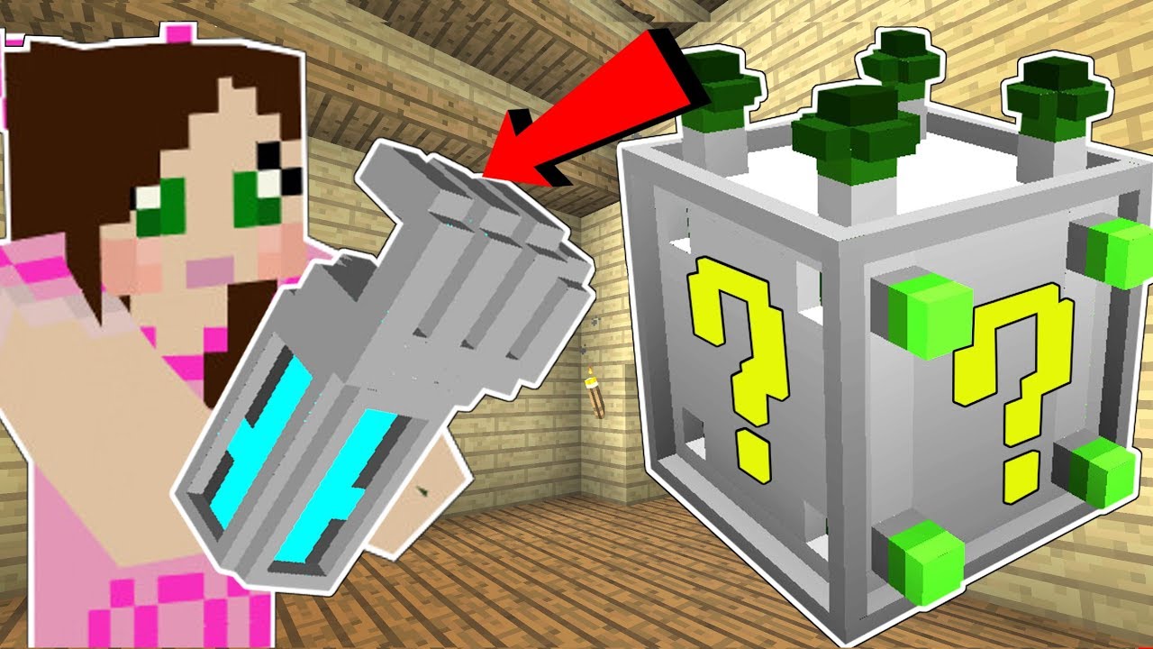Minecraft: МЕХАНИЧЕСКИЙ УДАЧНЫЙ БЛОК!!! (РОБОТИЧЕСКАЯ РУКА, ГОЛОГРАММНЫЕ МЕЧИ И МНОГОЕ ДРУГОЕ!) В...