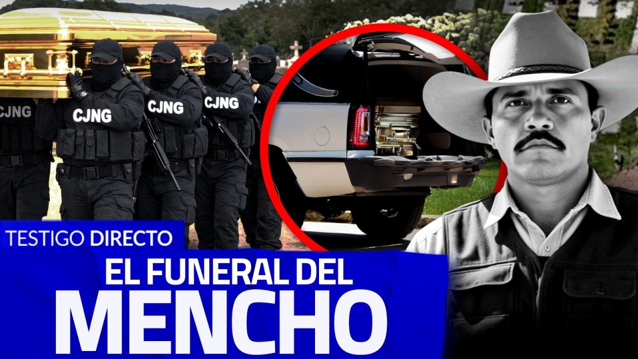 El FUNERAL BLINDADO SECRETO del MENCHO con un ATAÚD de ORO: ¿Qué pasó realmente con su cuerpo?