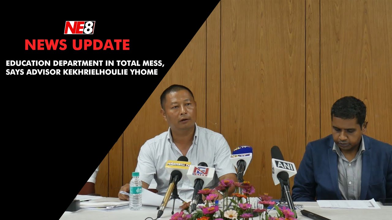 Education department in total mess, says Advisor Kekhrielhoulie Yhome
