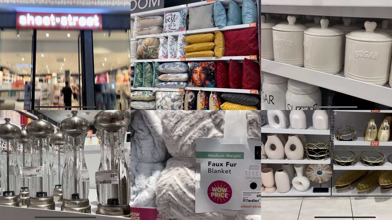 What’s New at Sheet Street 2025 July |Affordable Homeware & decor with prices | South Africa