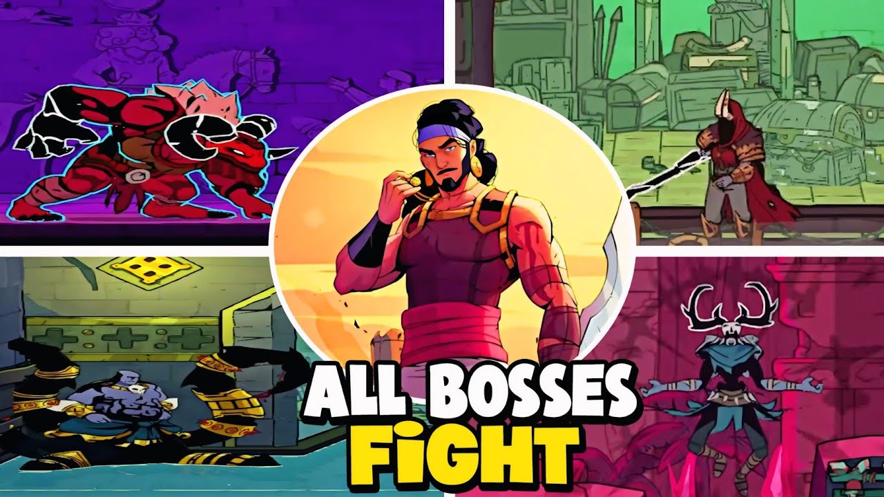ALL BOSSES FIGHT - THE ROGUE OF PRINCE OF PERSIA (ACT II SO FAR...)