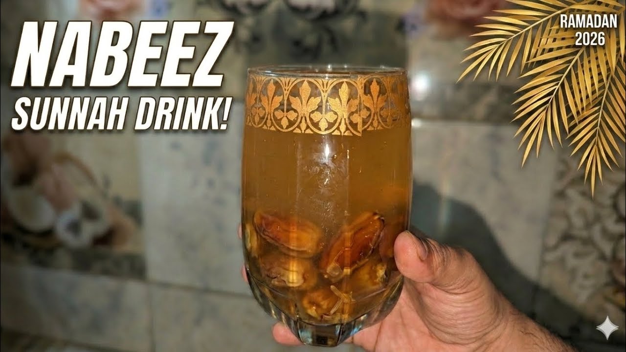 Nabeez Sunnah Drink|How to make Nabeez sunnah drink