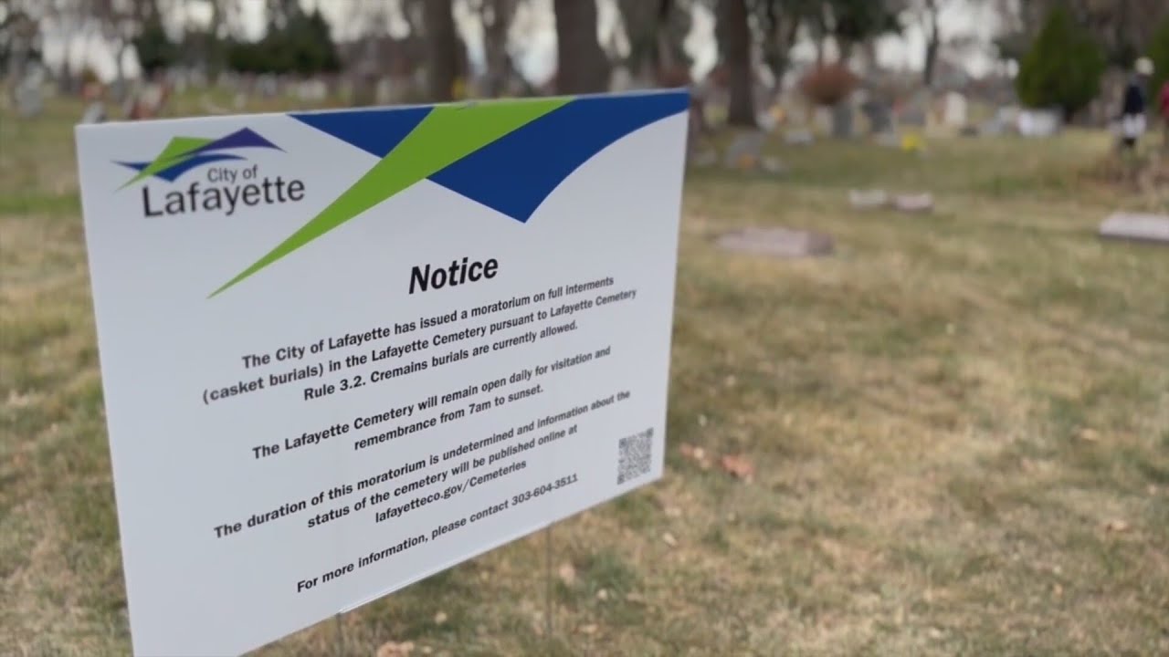 Coffin burials halted at Lafayette Cemetery&nbsp;