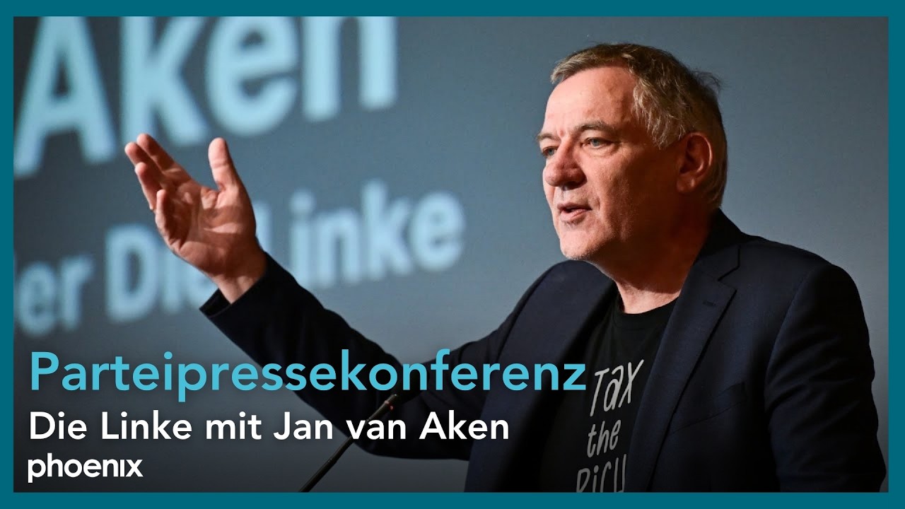Die Linke: Parteipressekonferenz mit Jan van Aken | 27.10.25