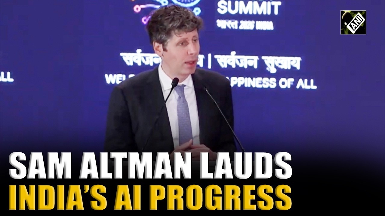 OpenAI's Sam Altman lauds India’s AI progress, warns of superintelligence tipping point