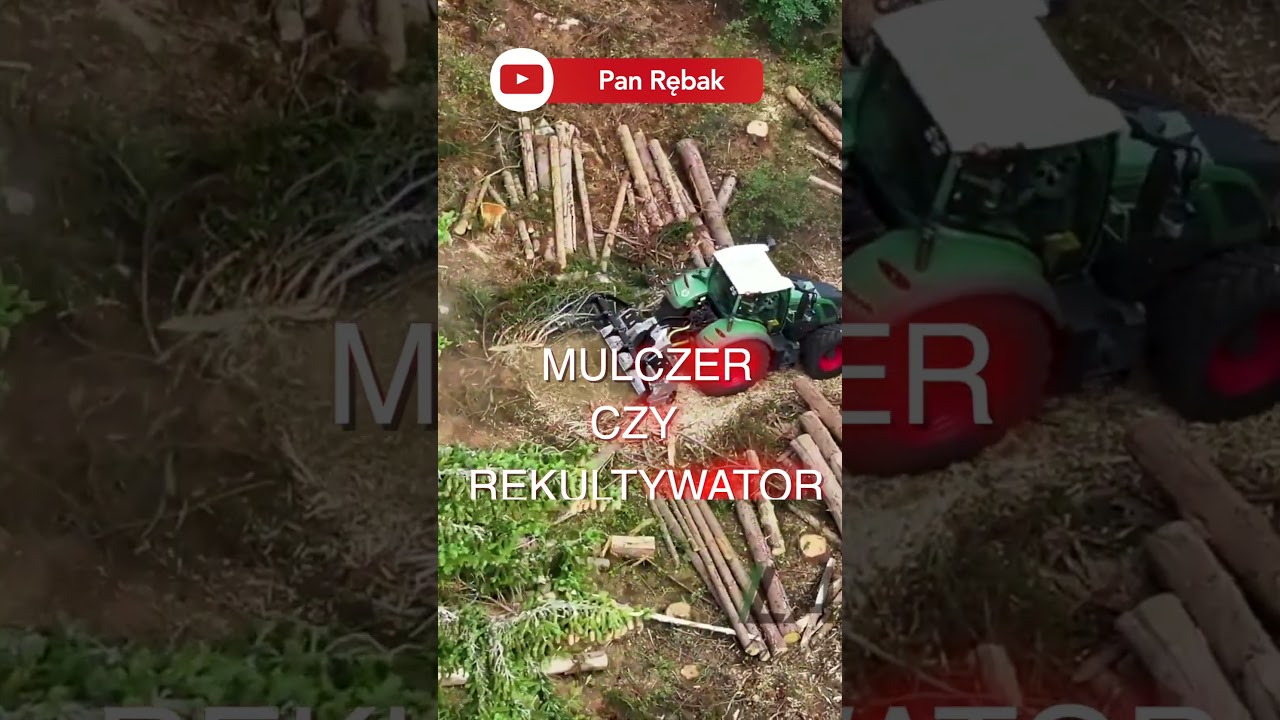 Mulczer czy Rekultywator? kt&oacute;ry kupić? zobacz cały film na kanale Pan Rębak #mulczer #rekultywator