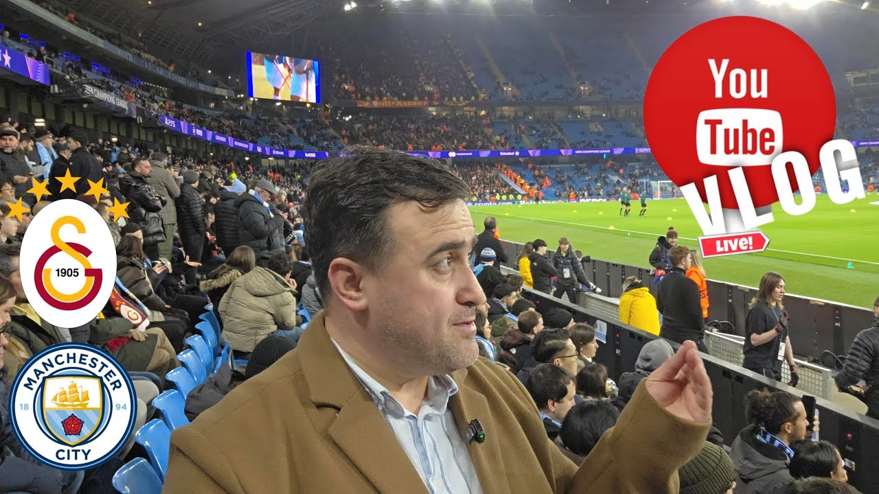 Manchester City 2–0 Galatasaray | Maç Vlogu