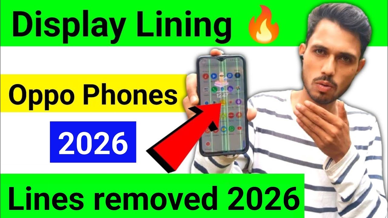 screen line problem oppo/mobile screen line problem oppo/phone ki screen par lines kaise hataye oppo
