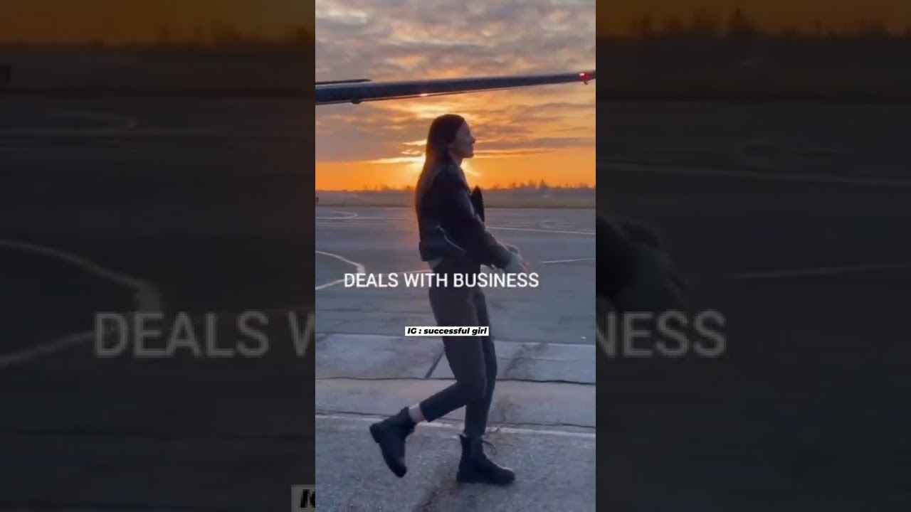 Business woman attitude status |girl'financially independent girl successful motivation