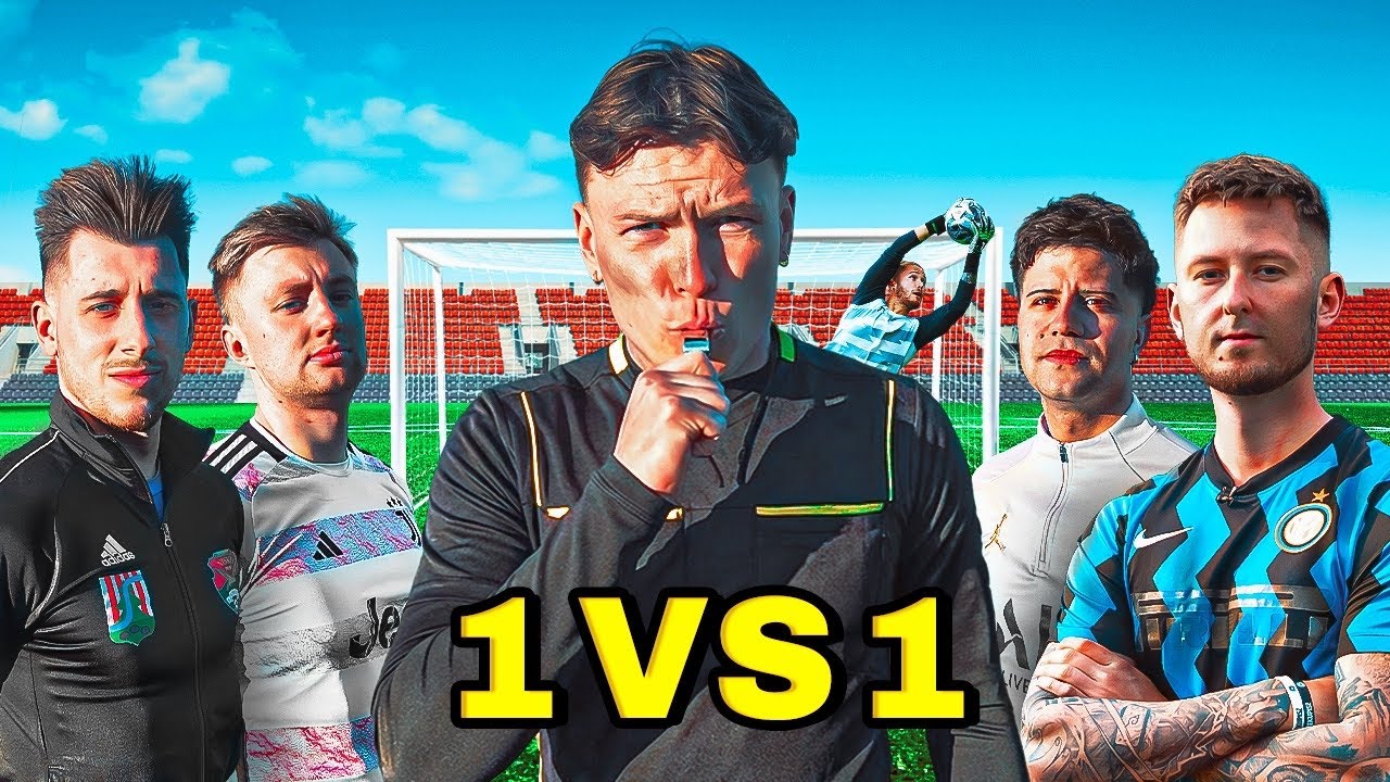 Kto jest najlepszym dryblerem w ekipie? | Turniej 1 VS 1 | LACHU - CIEMIER - BIENIO - MOŁDI 