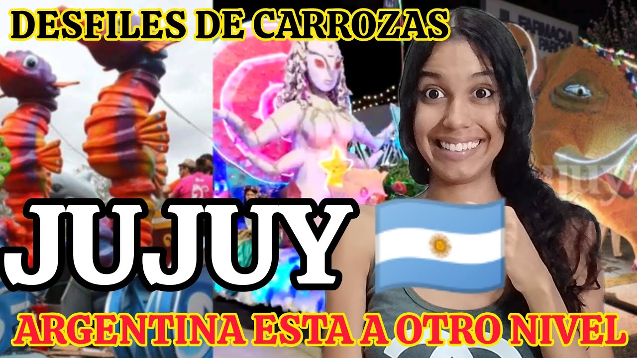 🇦🇷ARGENTINA ES INCREÍBLE 😱 DESFILE DE CARROZAS JUJUY♥️