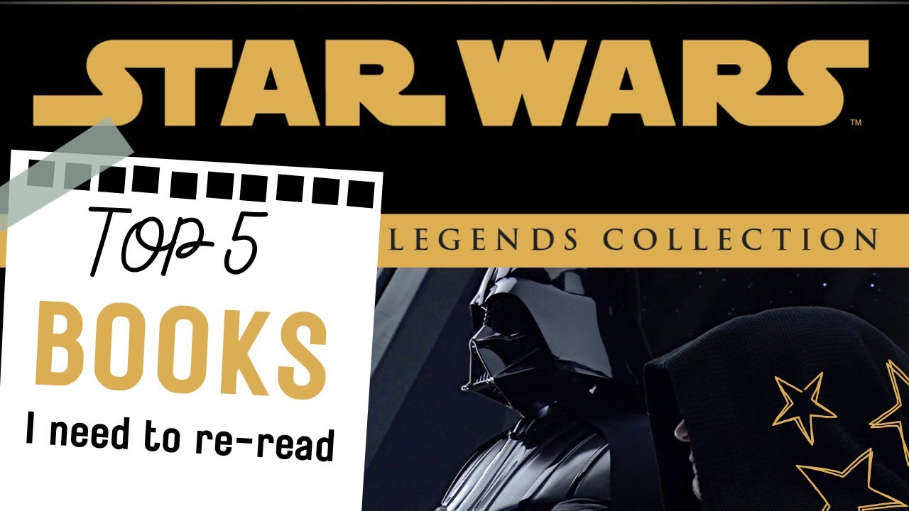Top 5 Star Wars Legends Books I Can't Wait to Revisit! #starwars #books #starwarsfan