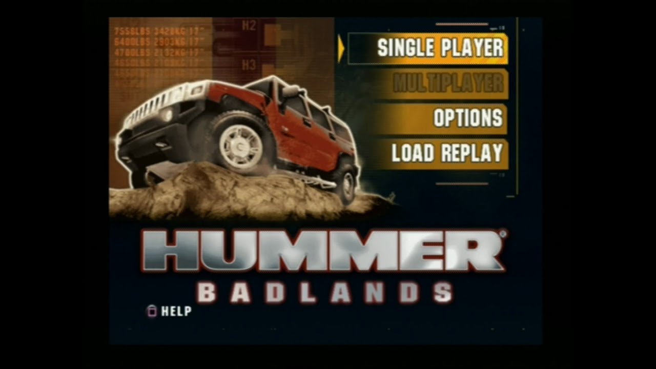 Gameplay Ps2 - Hummer Badlands PAL (2006)