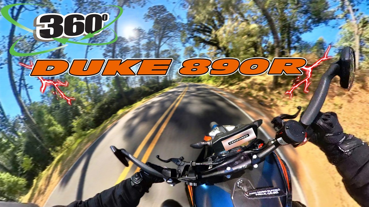 360 VIEW🔥🔥// 890R / SPEED 1200RS / STREETFIGHTER V4 / CB650R    CUERNAVACA-TRES MARIAS