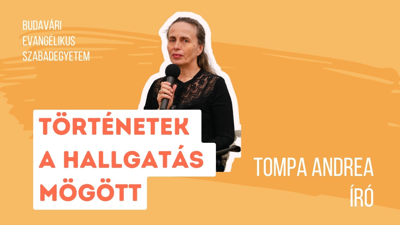 „A hallgatás akkor a legérdekesebb, amikor megtörik” – Beszélgetés Tompa Andrea írónővel