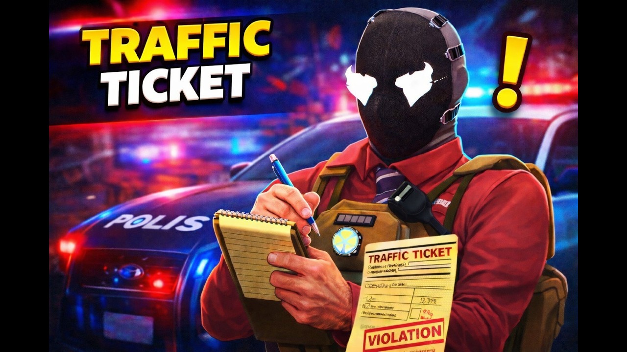 Grand RP. LSPD Issuing fines and patrolling guide.