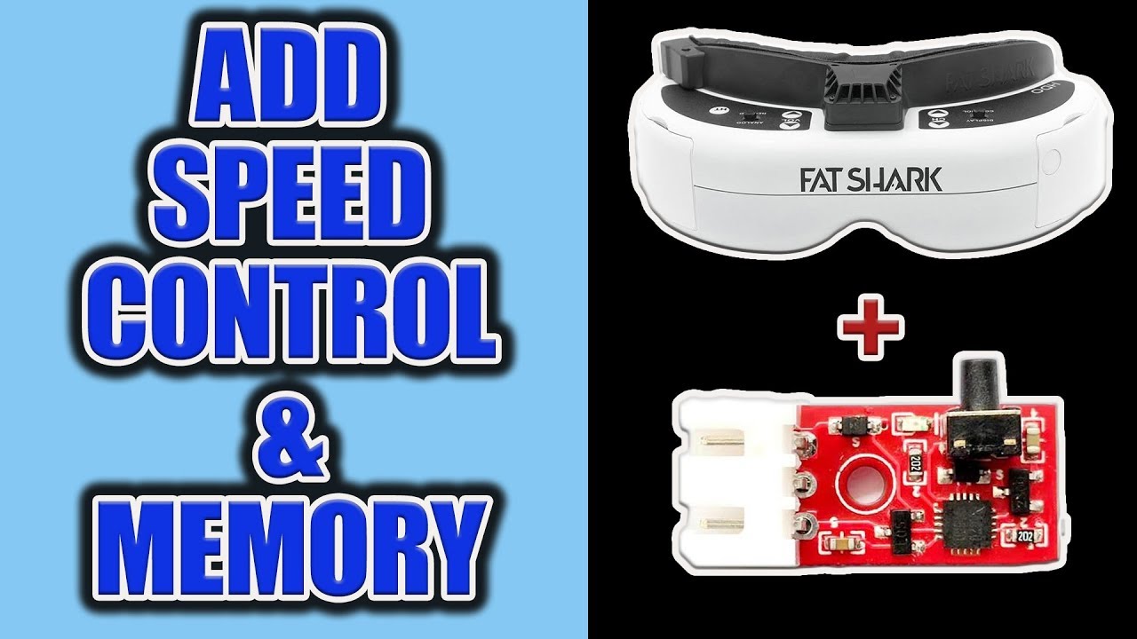 Fatshark Fan Upgrade Tutorial - URUAV FPV Goggles Fan Hub Speed Controller