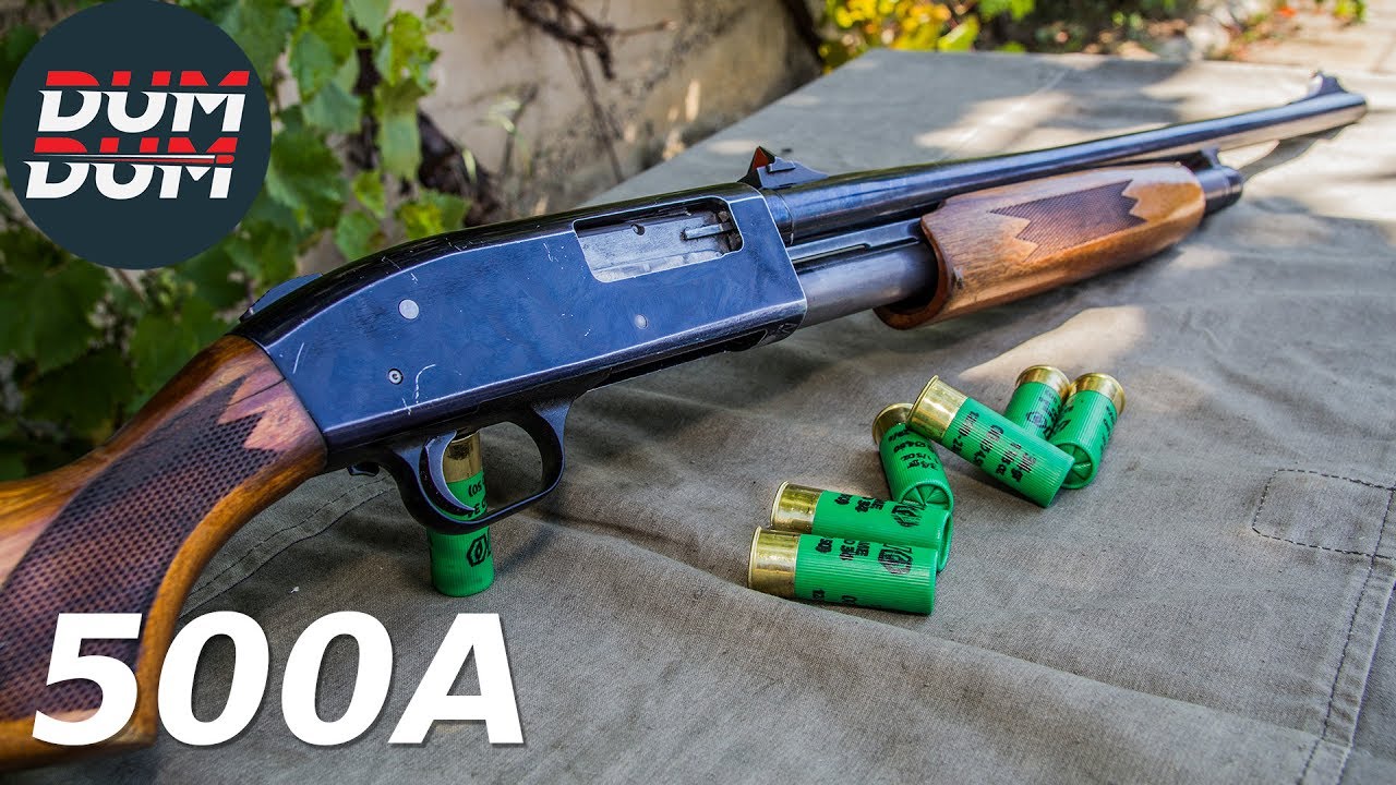 Mossberg 500A opis puške (gun review, eng subs)