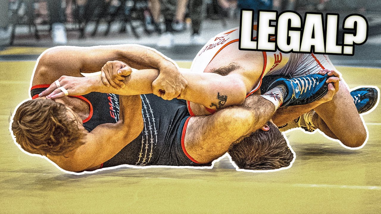 Insane Scramble Entire Folkstyle Wrestling Match!