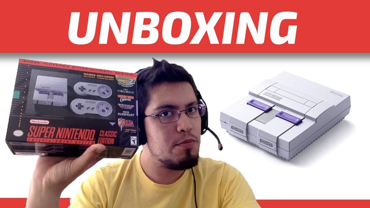 ¡Unboxing SNES Classic Edition!