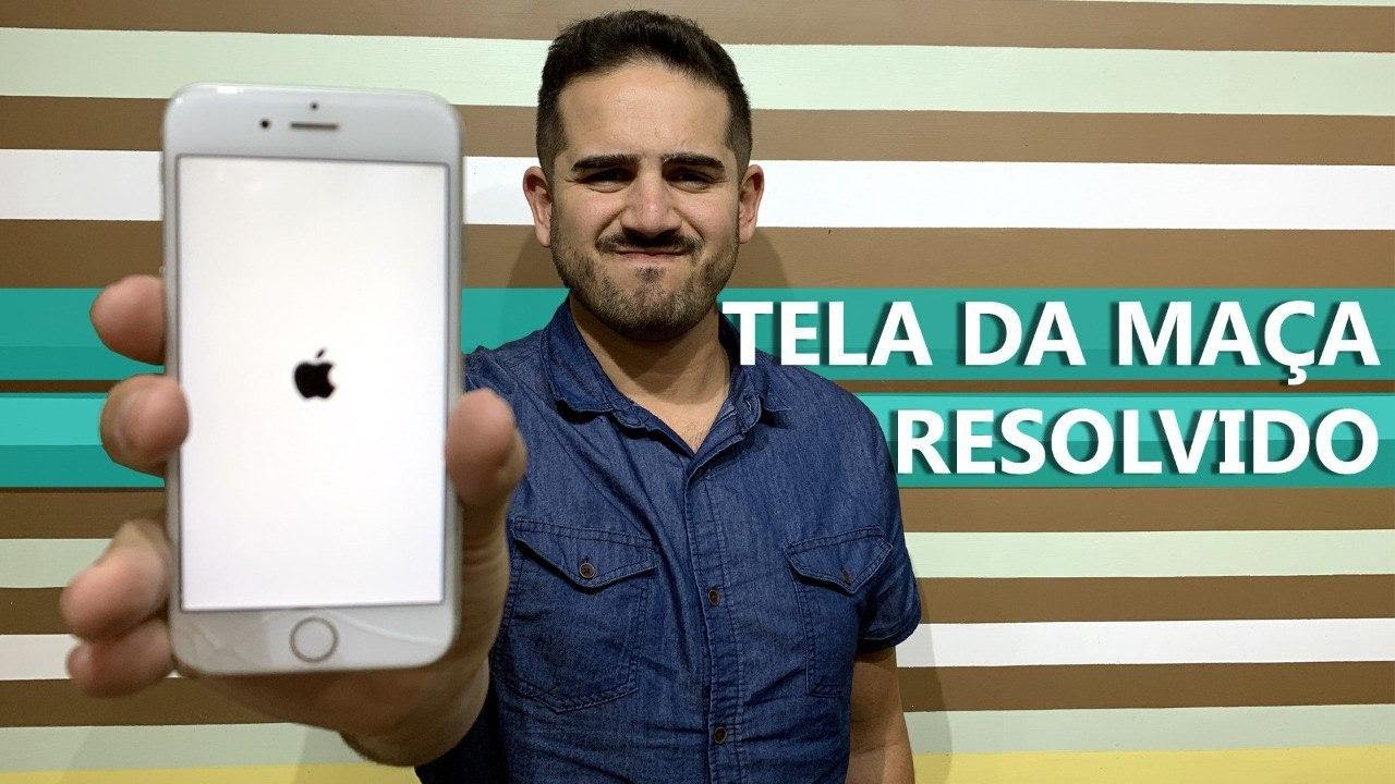 IPHONE TRAVANDO NA TELA DA MAÇÃ Como Resolver Solução