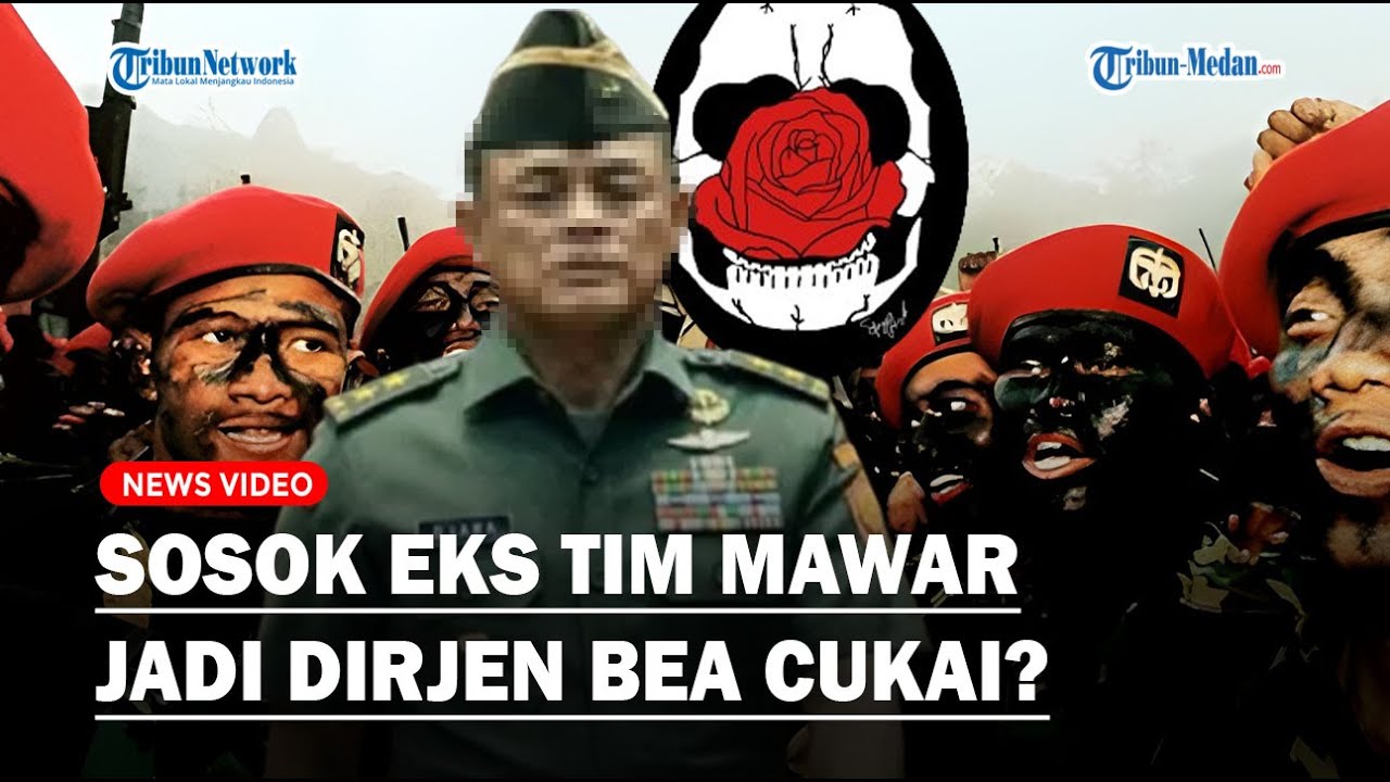 SOSOK EKS TIM MAWAR Ditunjuk Prabowo Jadi Dirjen Bea Cukai❓