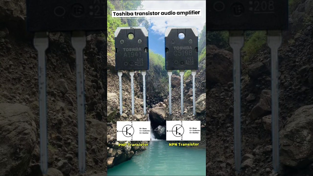 Toshiba transistor audio amplifier #shorts #automobile #diy #tv #electronic #repair #audio #tech