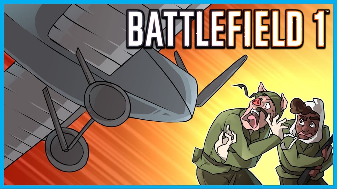 Смешные моменты Battlefield 1! — Убийства шприцем, Ярость неудач в ближнем бою, Самолёт смерти «Т...
