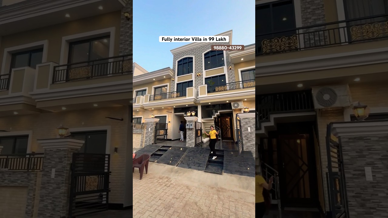 Buy This Beautiful design Newly Buildup 4 Bedroom Villa in Sector 114 Mohali. #shorts