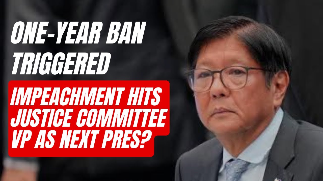 ONE-YEAR BAN TRIGGERED: Impeachment hits Justice Committee | VP as next pres? | Atty. Bueno Explains