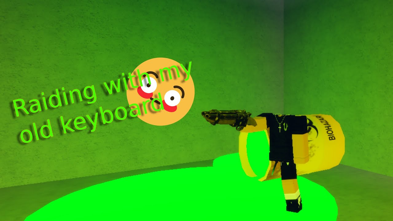 ⭐Raiding in Boom Hood BUT with an old keyboard🫣🫢