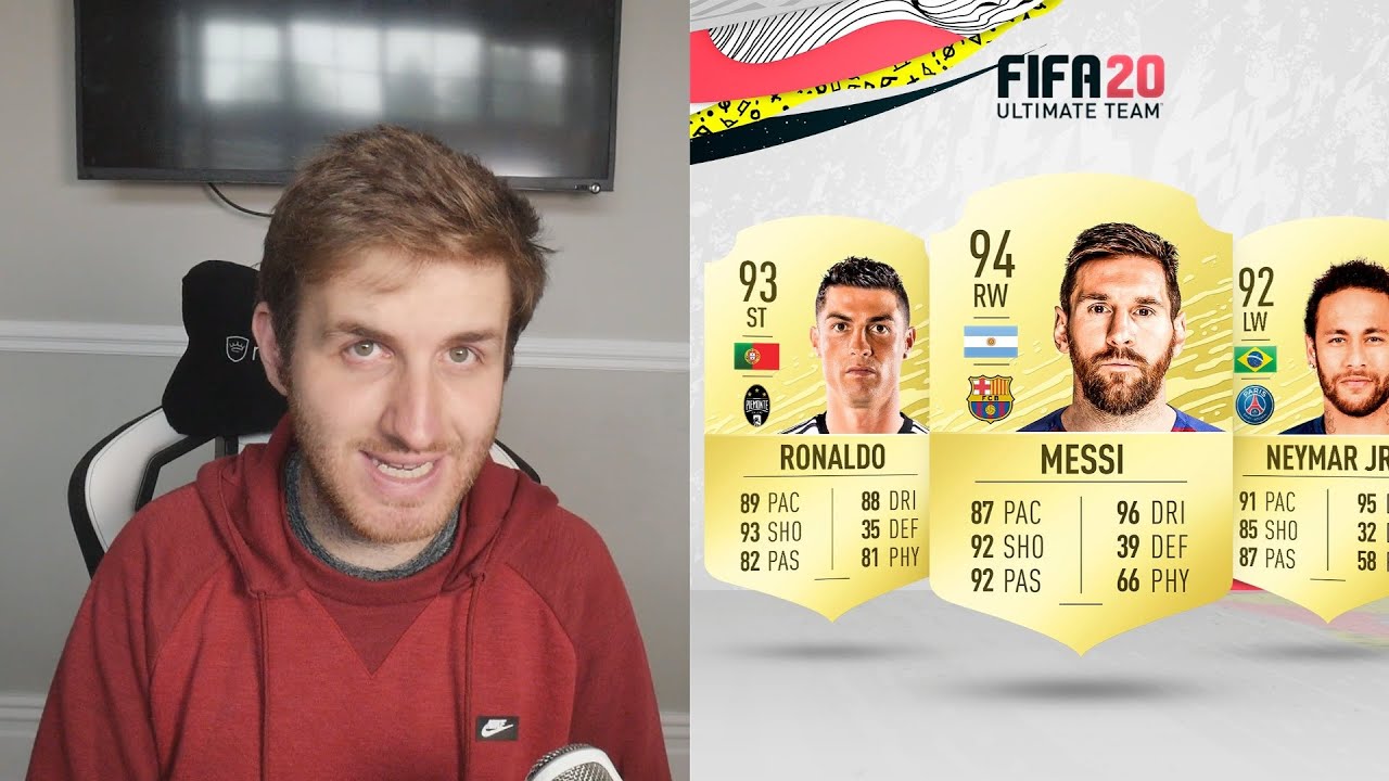 TOP 10 OFFICIAL RATINGS IN FIFA 20!