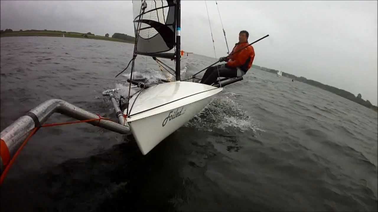 Video #32 RS600FF Hydrofoil Sailing Matt Botfield Thursday 7th June 2012 Rutland Water