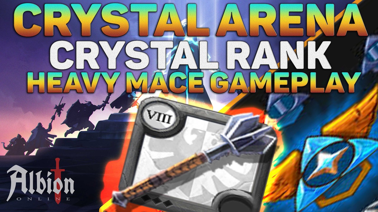 Heavy Mace - Crystal Rank Gameplay - Crystal Arena Season 31 - Albion Online