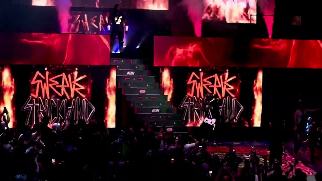 Entrada The OPS y Swerve Strickland | AEW Grand Slam México 🇲🇽 
