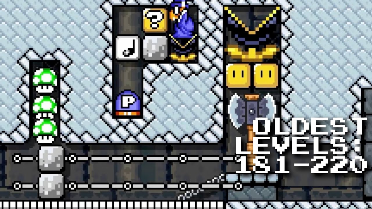 Every Mario Maker 2 Level Starting at the Beginning (181-220): Traditional and a Dash of Lucky Draw