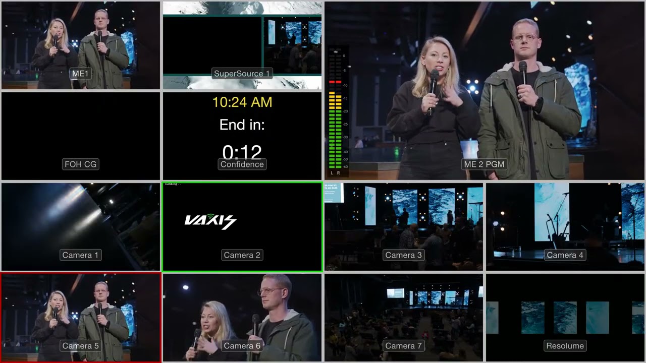 Live Multicam Sunday AM with Bethel Production and Jesse Maitland