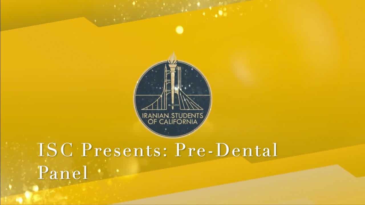 Pre Health Panel: Dental School Application