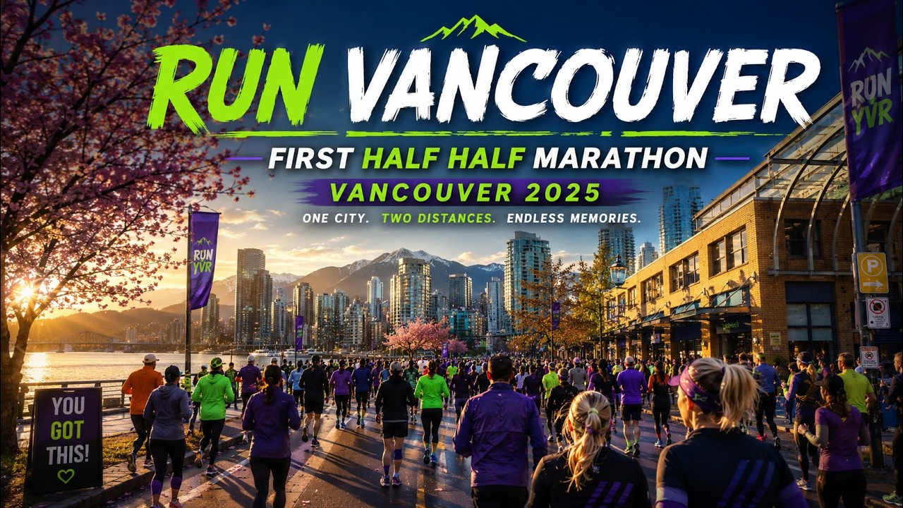 First Half - Half Marathon Race POV Vancouver 2025