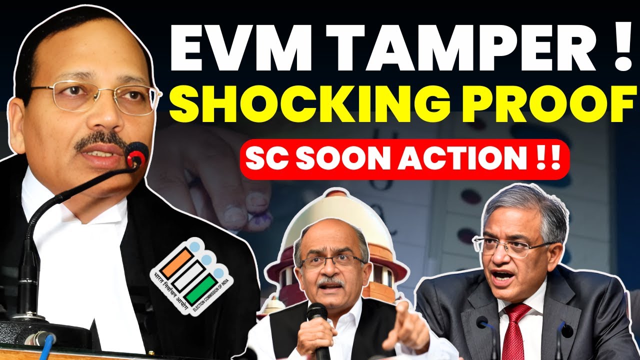 EVM TAMPERED? SHOCKING PROOF..VOTING NO SAFE? SC SOON BIG ACTION #supremecourtofindia #evmtampering