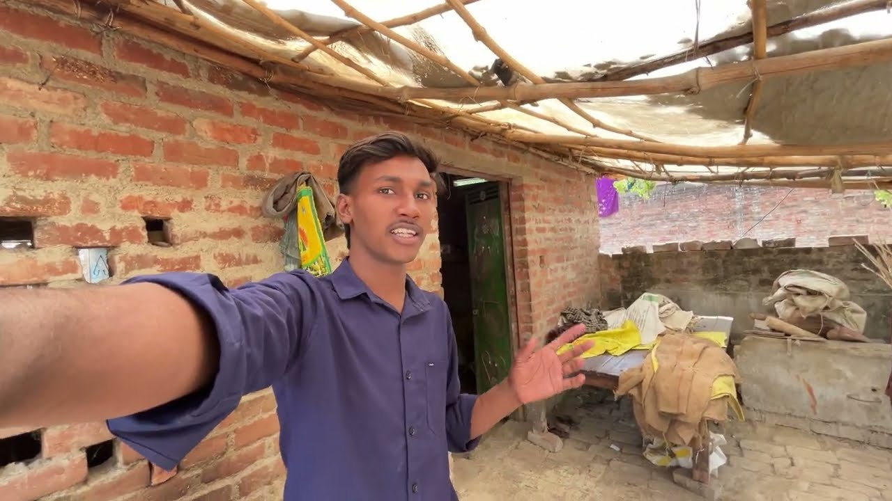 हेलो दोस्तों मैं आ गया चक्की लही का तेल पिराने मेरे साथ ह गोपाल मेरा छोटा भाई 