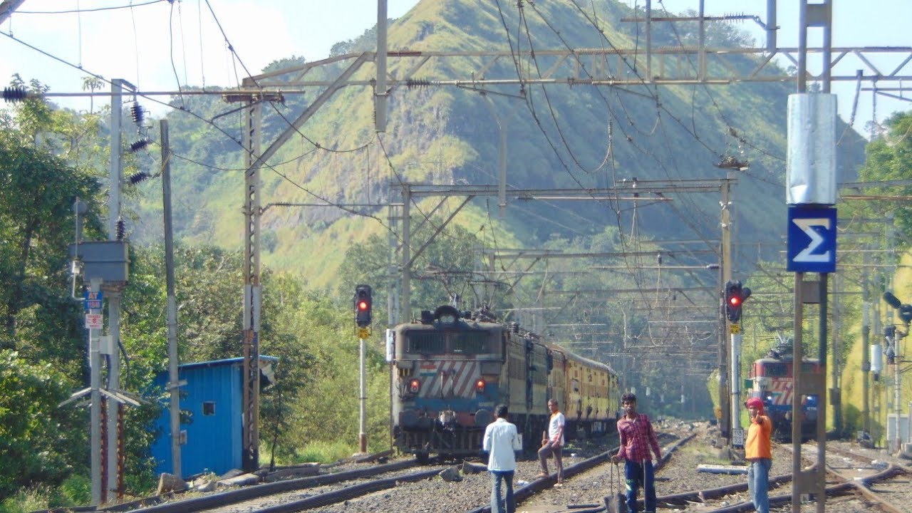 Mumbai-Pune Express Trains| Stunning Green Bor Ghat & Monkey Hill Views | Lonavala, Khandala, Karjat