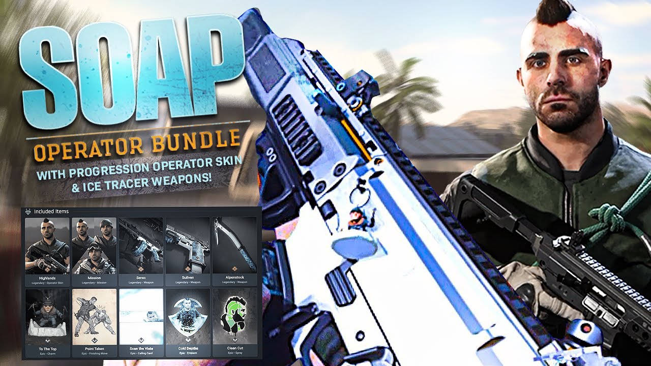 HOW TO GET THE NEW!!! SOAP BUNDLE IN MODERN WARFARE