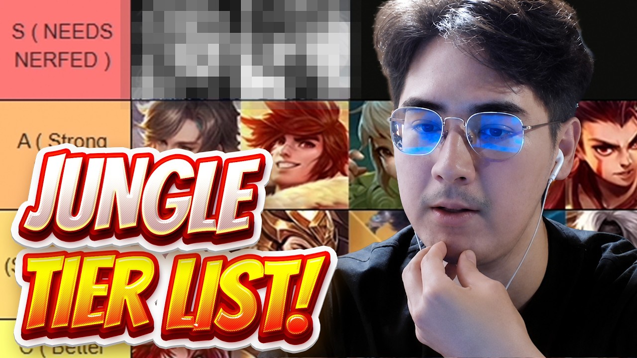 WHY ARE THERE SO MANY BROKEN JUNGLERS? JUNGLE TIER LIST!
