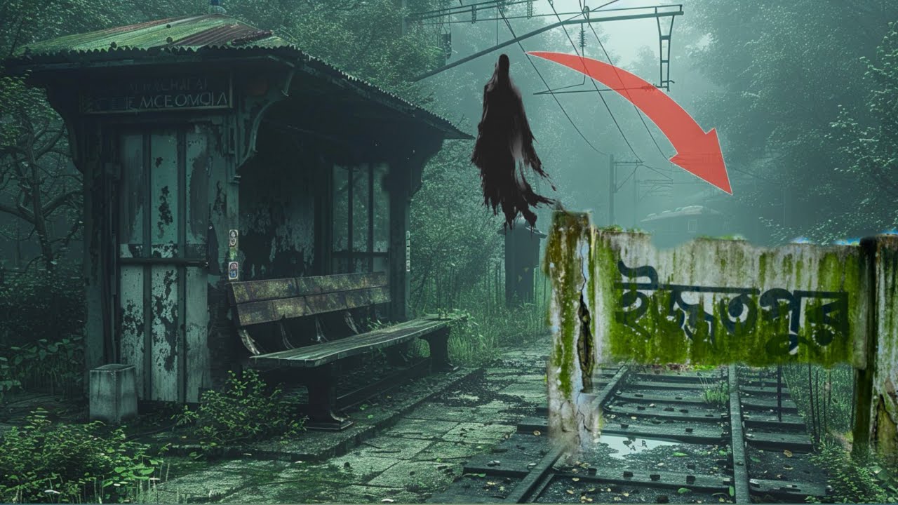 😱পরিত্যক্ত ভৌতিক ইজ্জতপুর রেলওয়ে স্টেশন | Izzatpur Abandoned Haunted Railway Station 