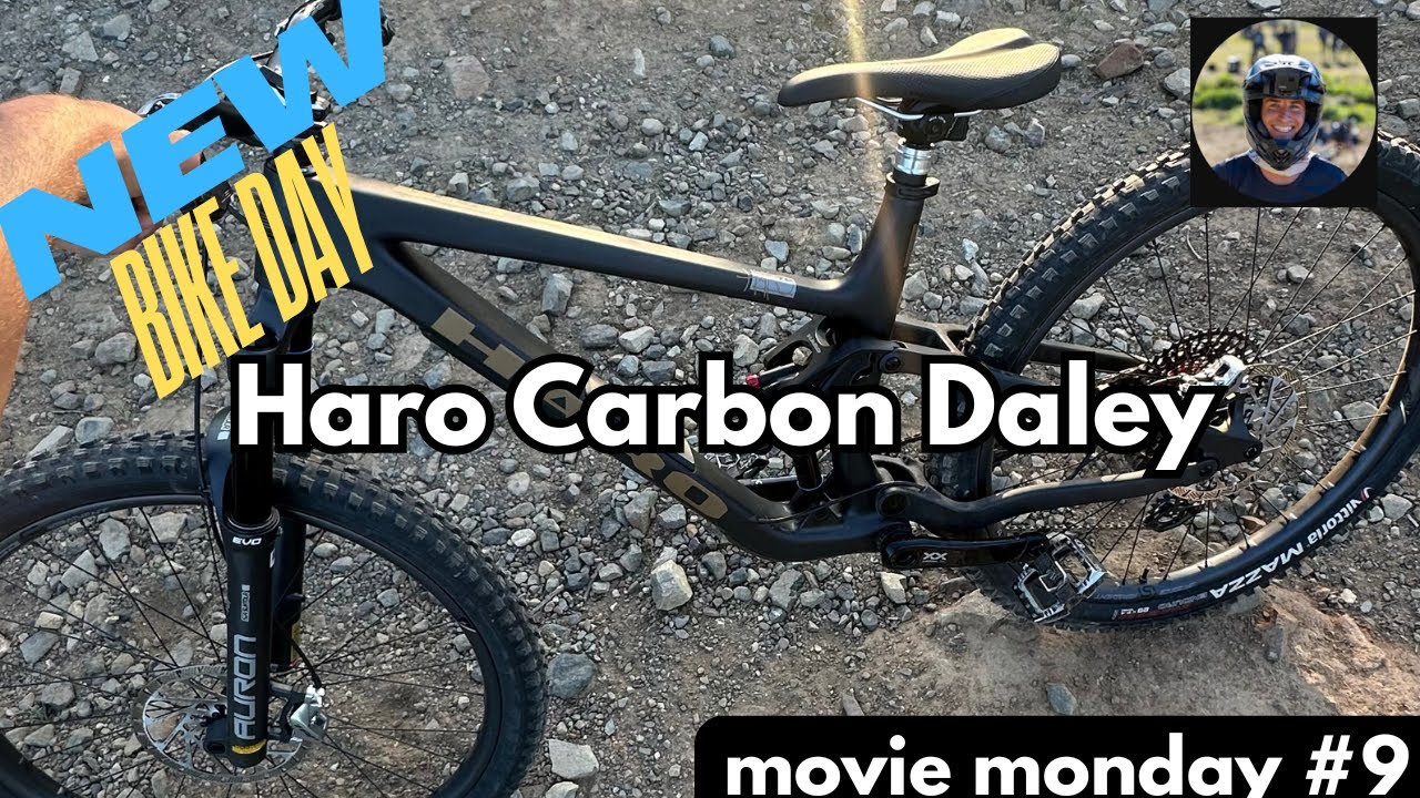 New Bike Day!!!! All new Haro Carbon Daily!!  Movie monday #9