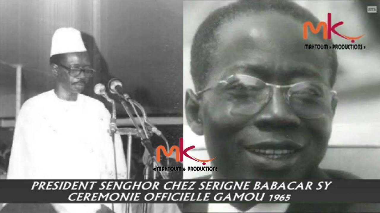 SERIGNE CHEIKH AHMAD TIDIANE SY CÉRÉMONIE OFFICIELLE GAMOU TIVAOUANE 1965