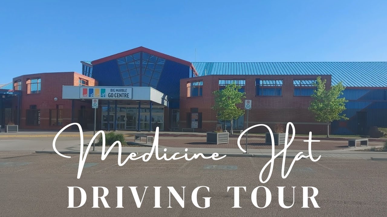 Driving Tour of Medicine Hat AB | Medicine Hat Living #drivingtour
