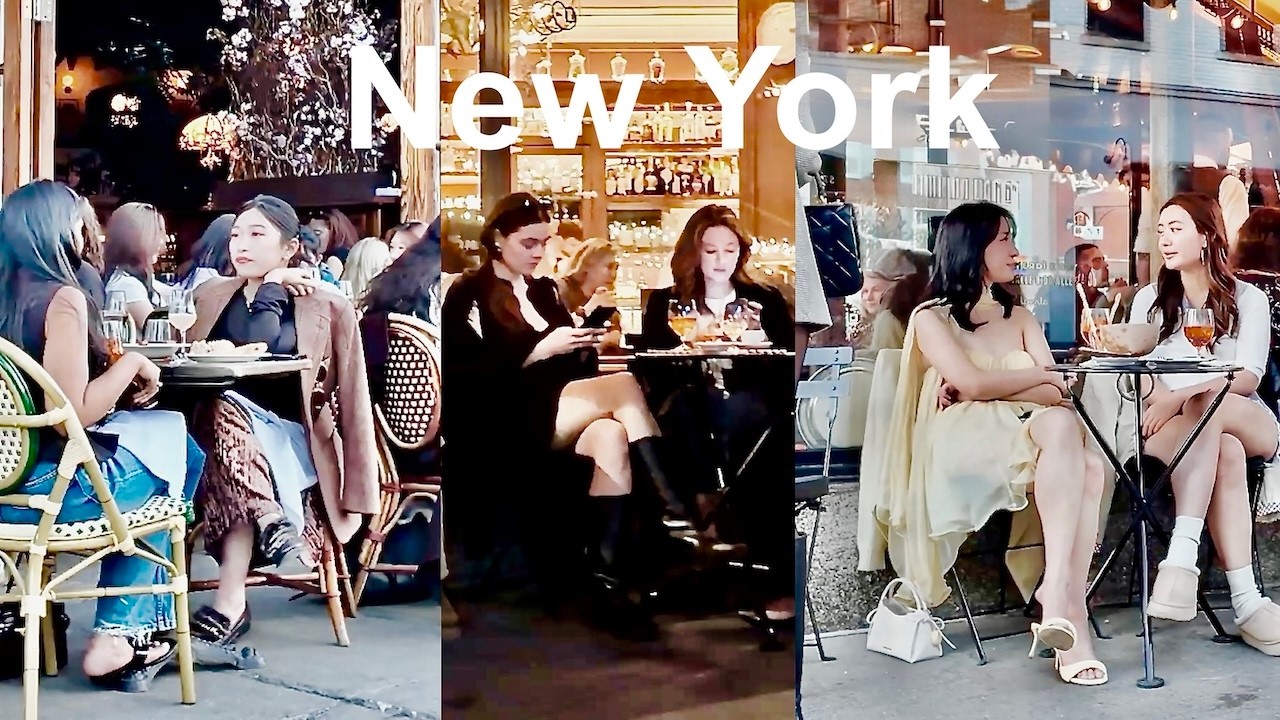 NYC Outdoor Restaurants & Bars | Sunset & Evening Nightlife Vibes 2026