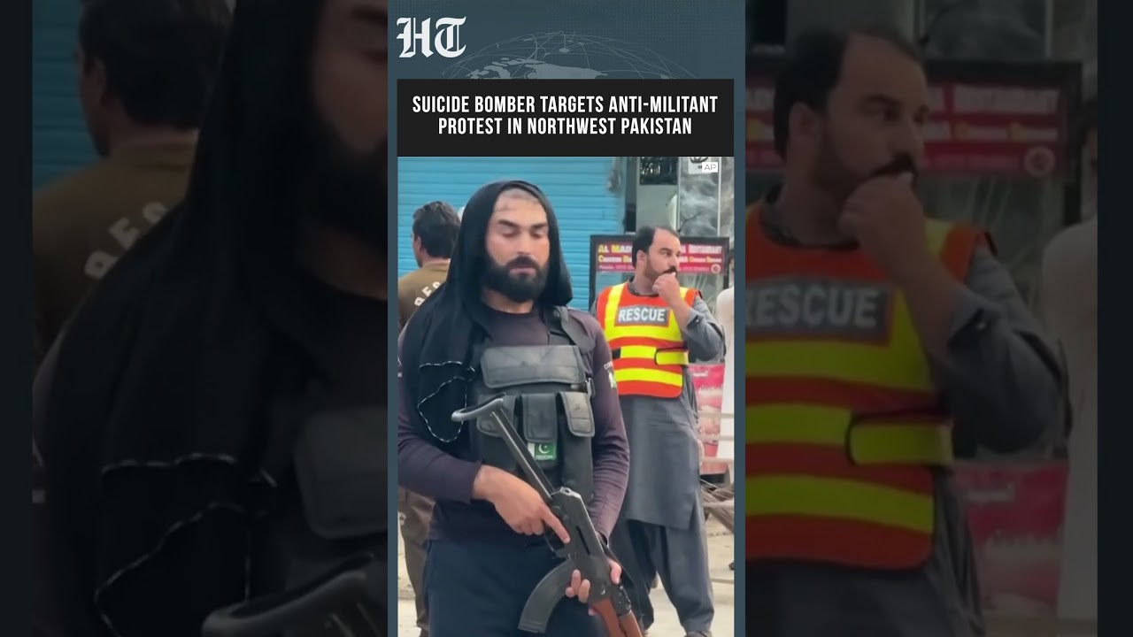 Suicide Bomber Targets Anti-Militant Rally in Northwest Pakistan | #shorts